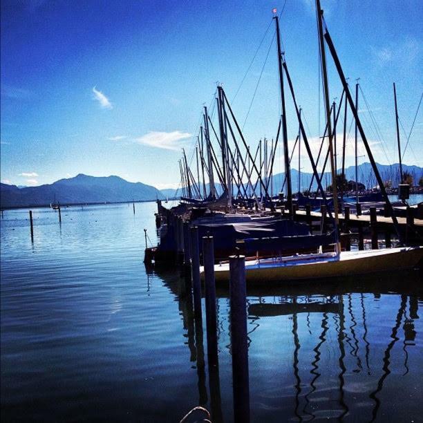 Ferienwohnung Seebruck Am Chiemsee ゼーオン・ゼーブルック エクステリア 写真
