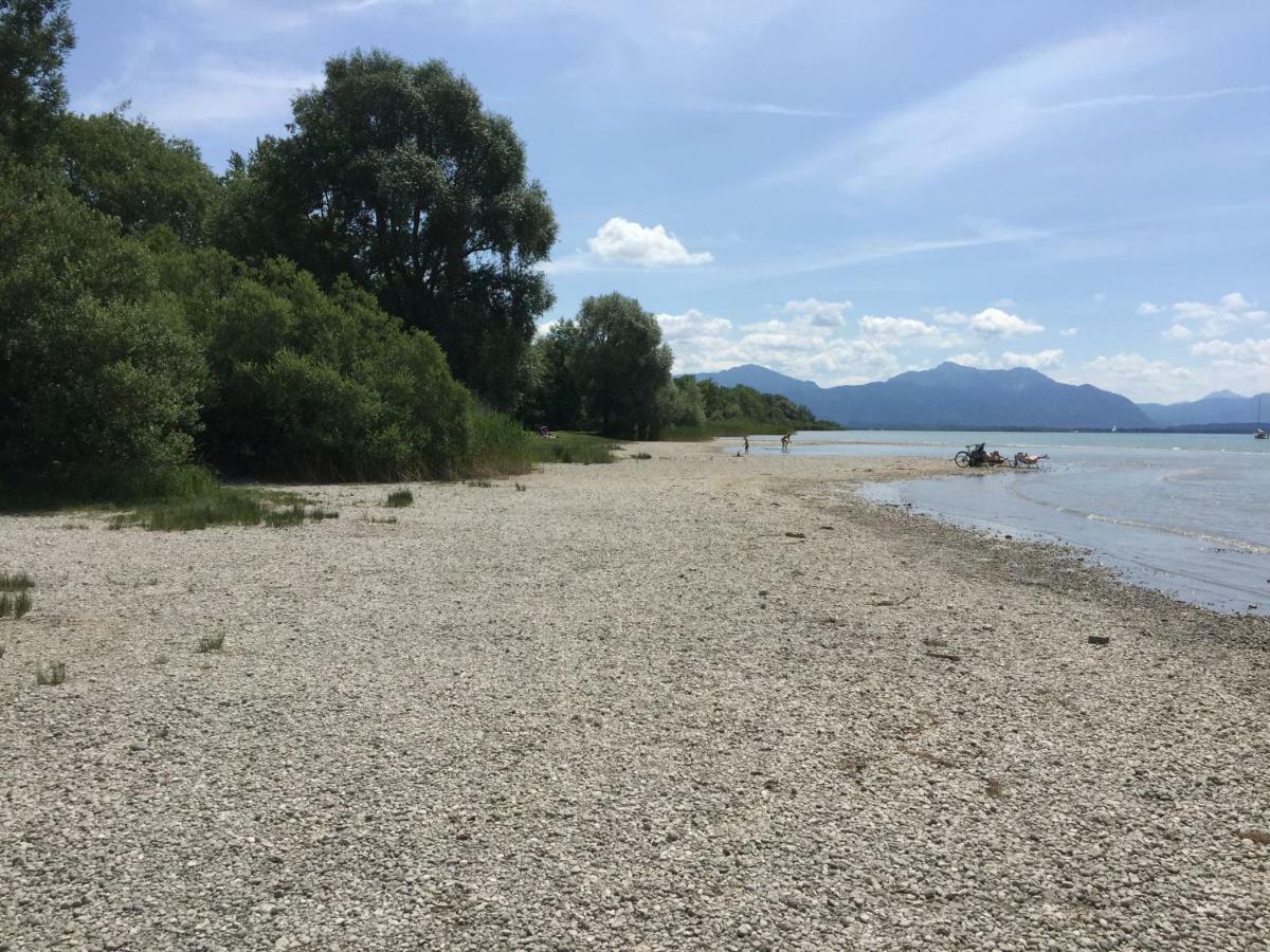 Ferienwohnung Seebruck Am Chiemsee ゼーオン・ゼーブルック エクステリア 写真